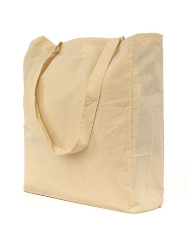 P-XT95-Cotton Bag Side Fold Long Handles